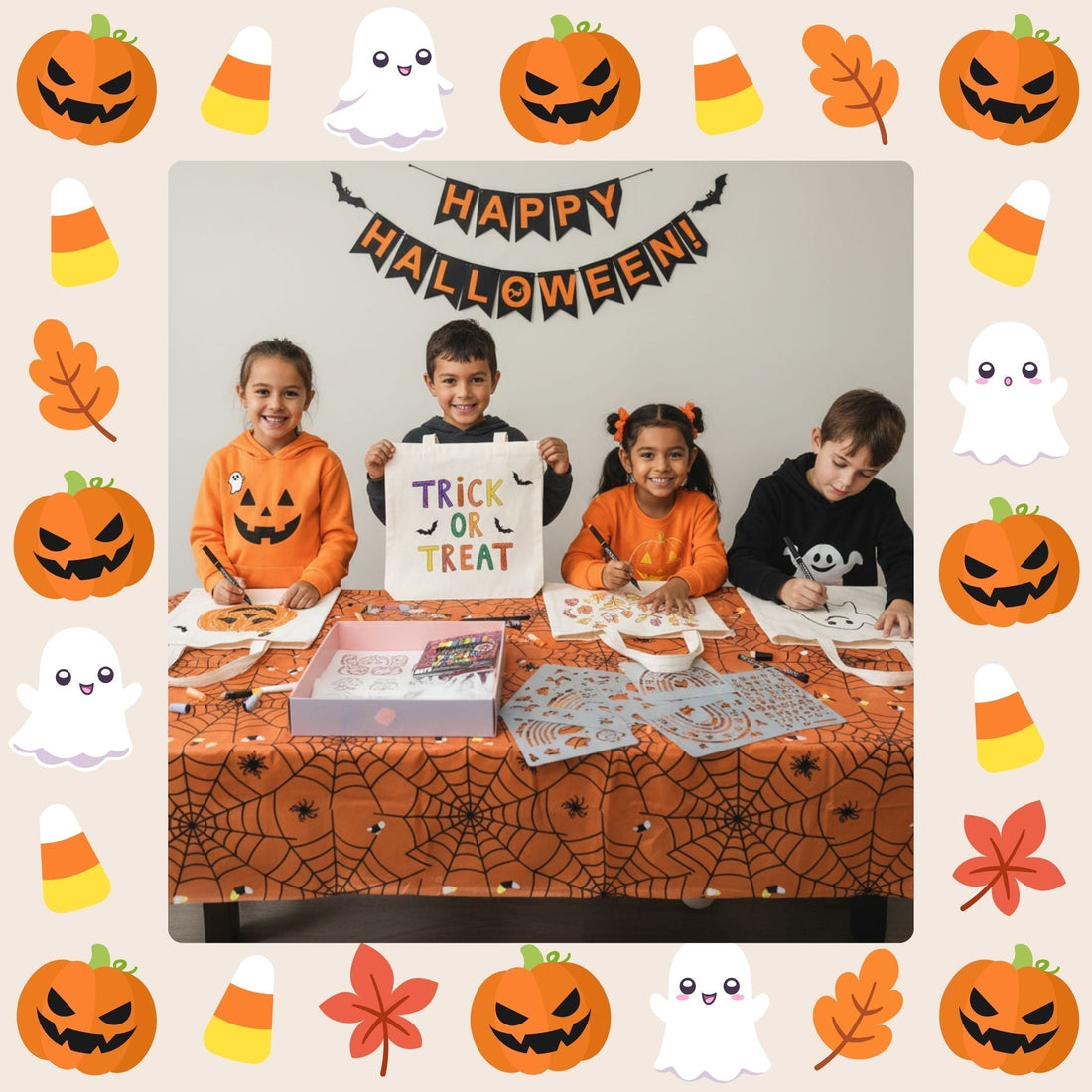 Easy Halloween Activity: Make Your Own Trick-or-Treat Bags - Precious Time
