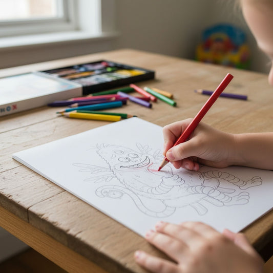 Drawing the fear - Precious Time