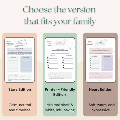 "Our Special Time" - Digital Family Activities for Connection
