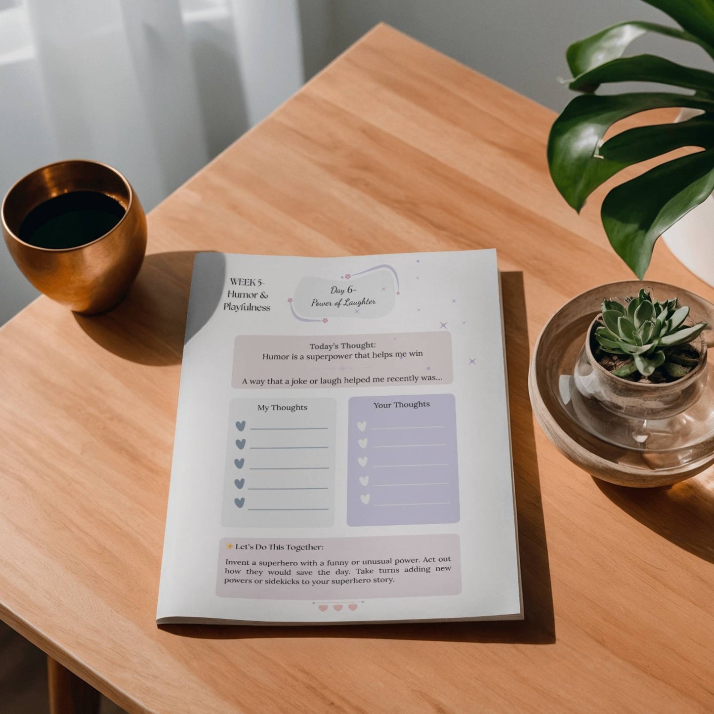 our special time parent child bonding activity