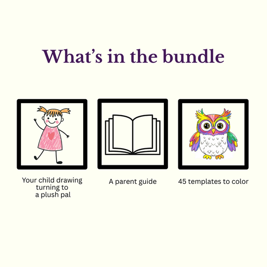 The Plush pal bundle - Draw to Hug